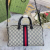 18216-4 GUCCI Ophidia medium top handle bag