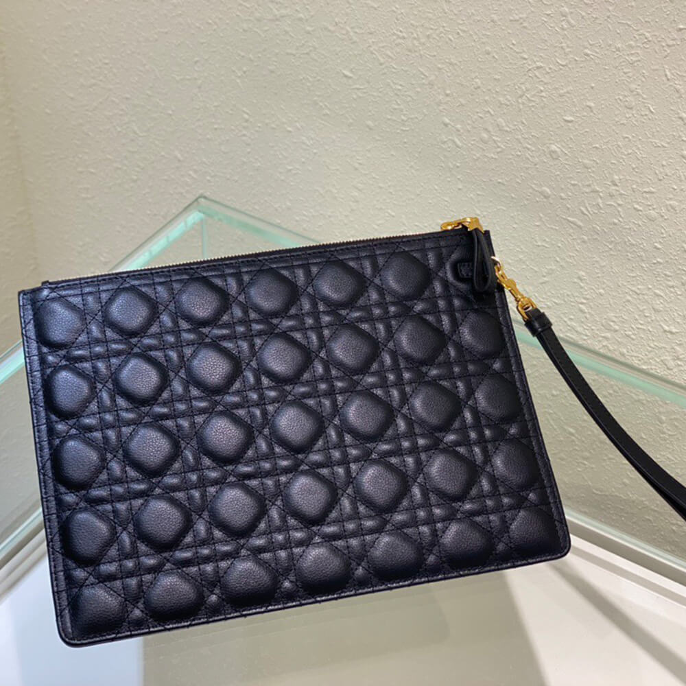 18230-4 Large Dior Caro Daily Pouch(HIGH-END GRADE)
