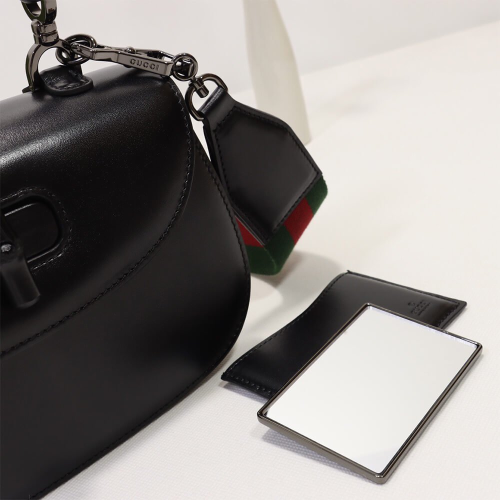 Gucci Bamboo 1947 medium top handle bag(TAX-FREE GRADE)