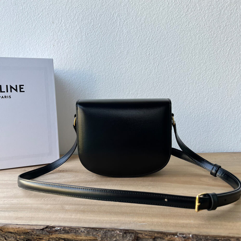 CELINE BESACE CLEA in shiny calfskin(HIGH-END GRADE)