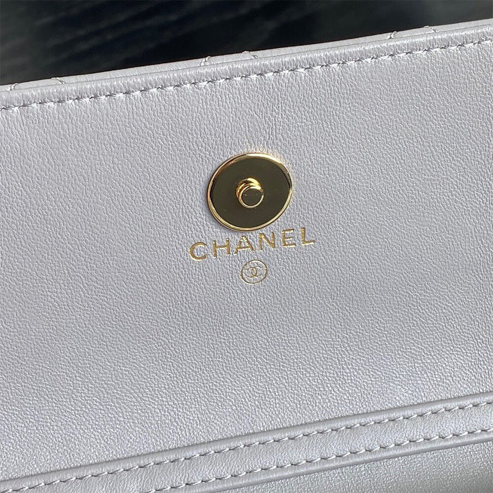CHANEL Flap Phone Holder with Chain(HIGH-END GRADE)