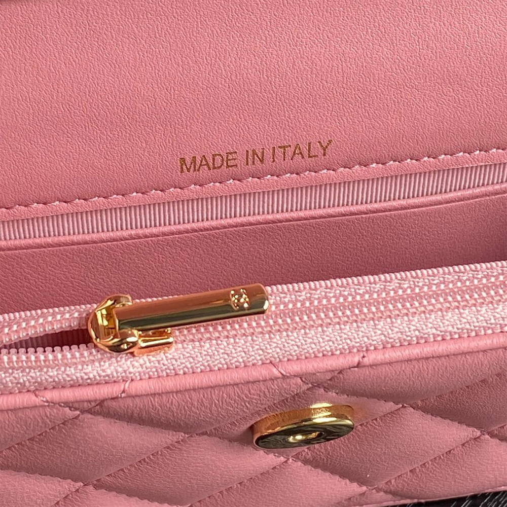 CHANEL Flap Phone Holder with Chain(HIGH-END GRADE)