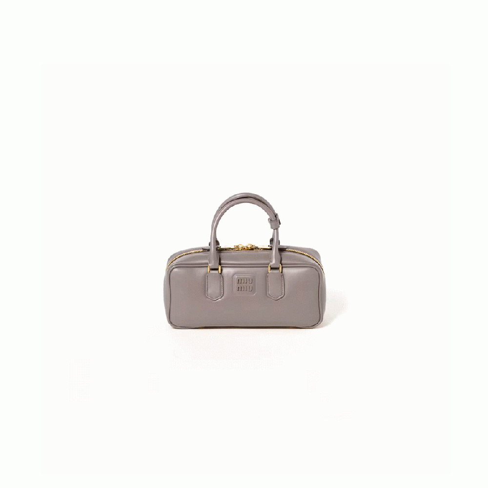 MIUMIU Large Arcadie Leather Bag(HIGH-END GRADE)