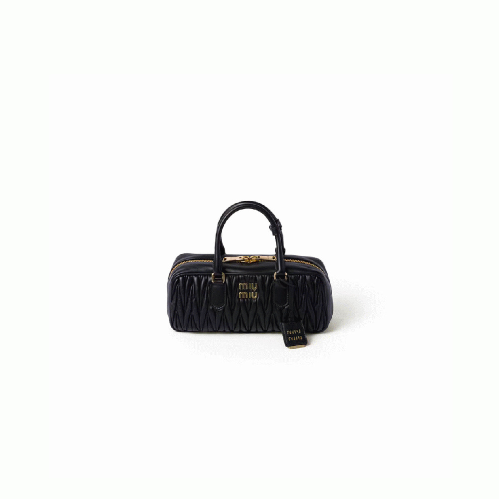 MIUMIU Large Arcadie matelasse nappa Bag(HIGH-END GRADE)
