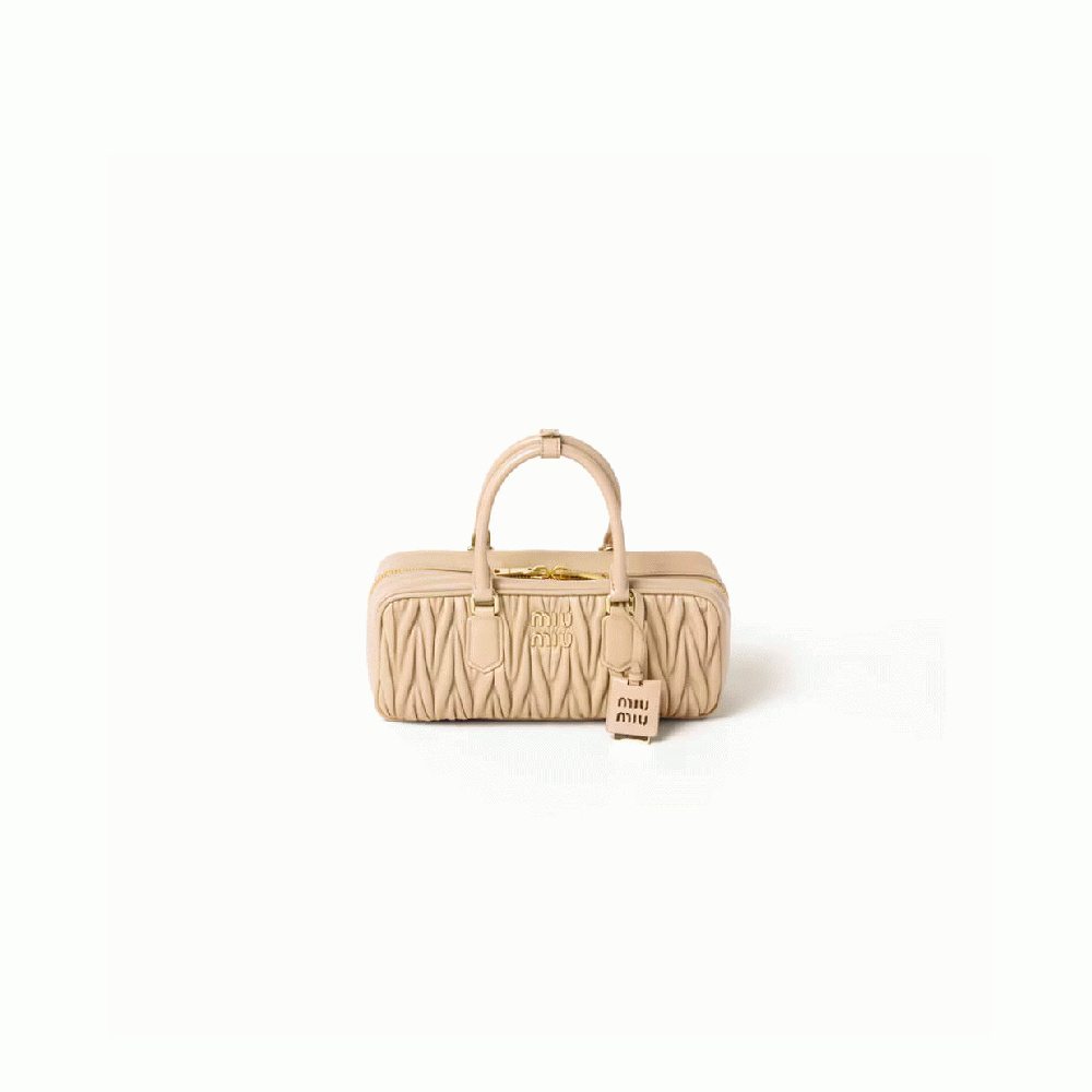 MIUMIU Large Arcadie matelasse nappa Bag(HIGH-END GRADE)