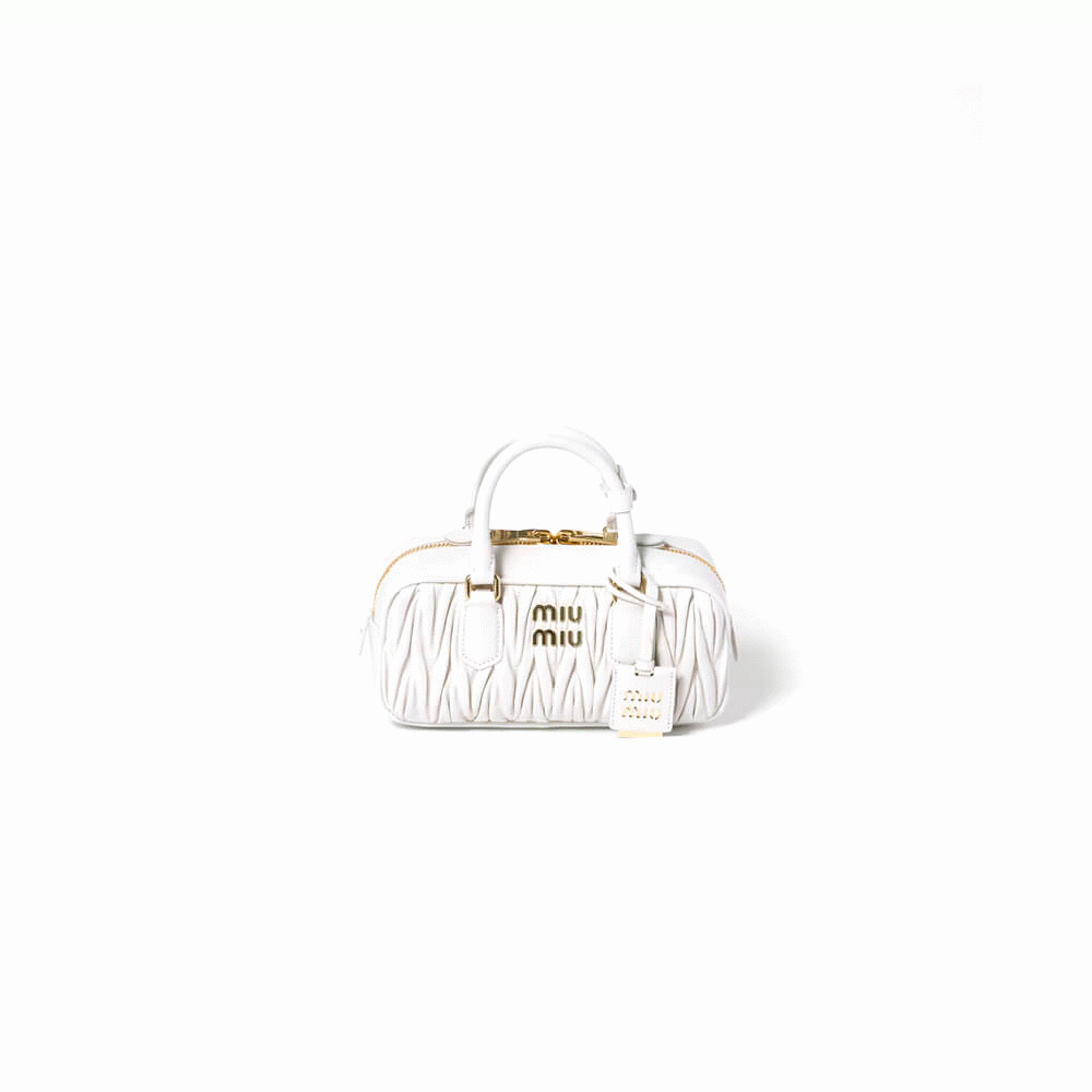 MIUMIU Medium Arcadie matelasse nappa Bag(HIGH-END GRADE)