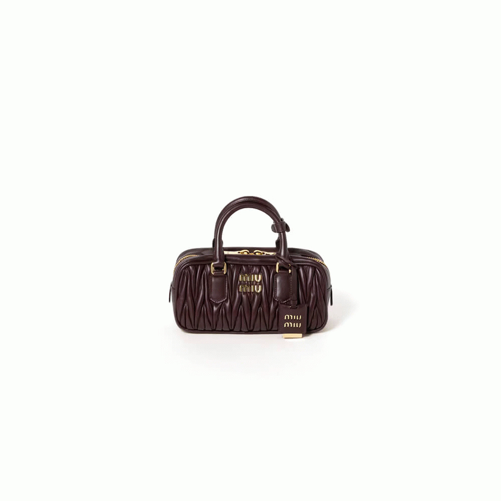 MIUMIU Medium Arcadie matelasse nappa Bag(HIGH-END GRADE)