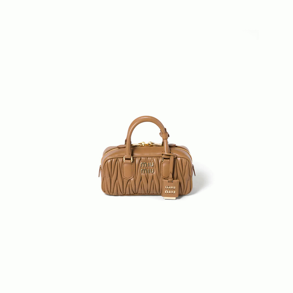 MIUMIU Medium Arcadie matelasse nappa Bag(HIGH-END GRADE)