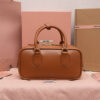 MIUMIU Medium Arcadie Leather Bag(HIGH-END GRADE)
