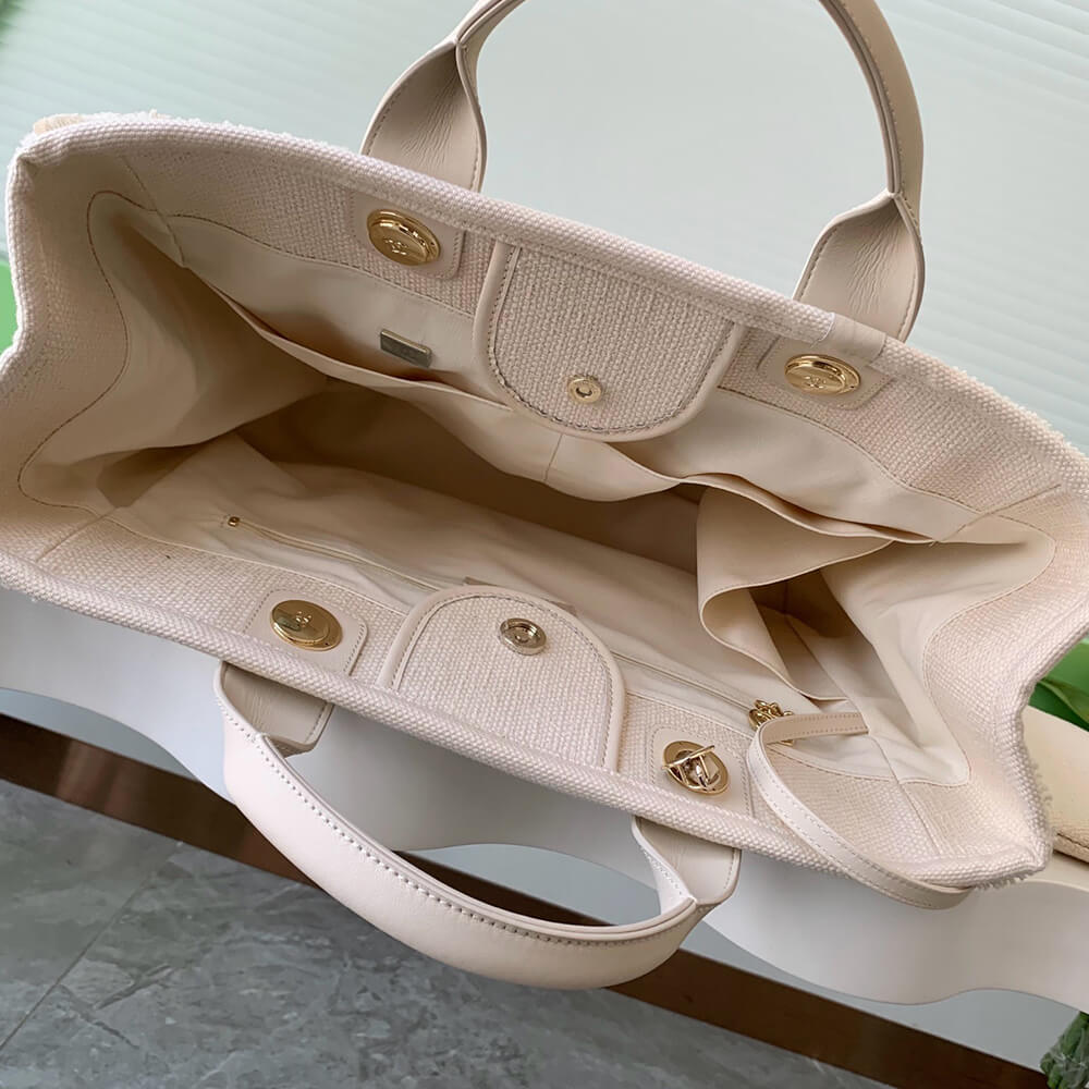 73504-8 CHANEL LARGE SHOPPING TOTE(HIGH-END GRADE)