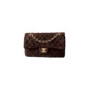 CHANEL Suede Classic Double Flap Handbag(HIGH-END GRADE)
