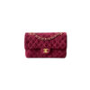 CHANEL Suede Classic Double Flap Handbag(HIGH-END GRADE)
