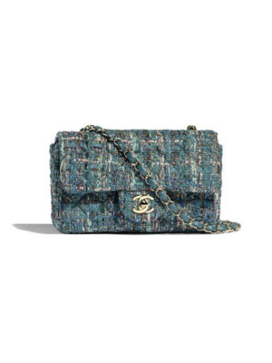 Chanel Tweed Medium Classic Flap Bag