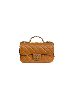 CHANEL Mini Flap With Top Handle