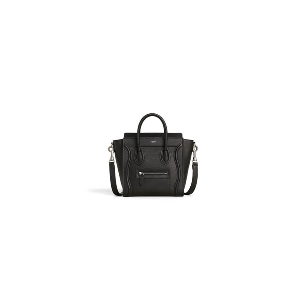 CELINE NANO LUGGAGE BAG IN CALFSKIN