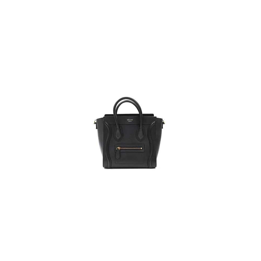 CELINE NANO LUGGAGE BAG IN CALFSKIN
