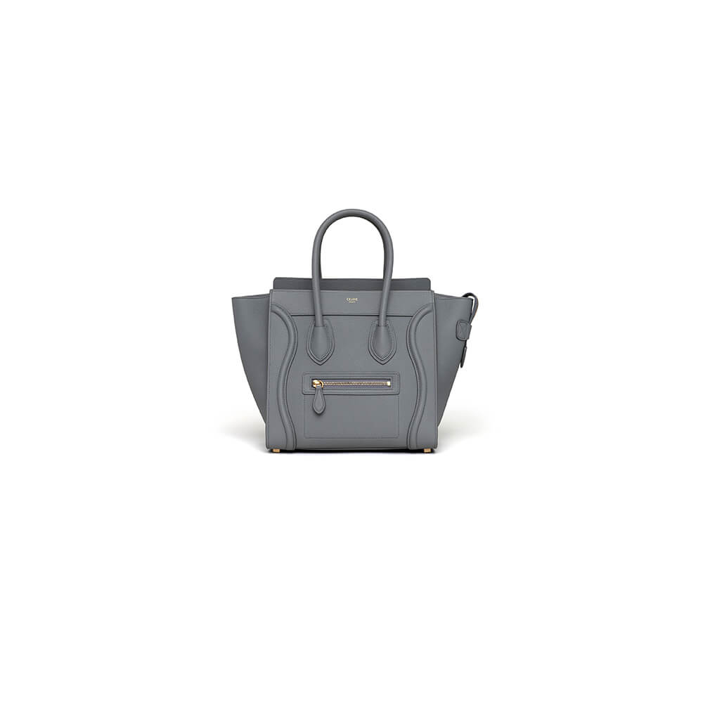 CELINE MICRO LUGGAGE HANDBAG IN CALFSKIN