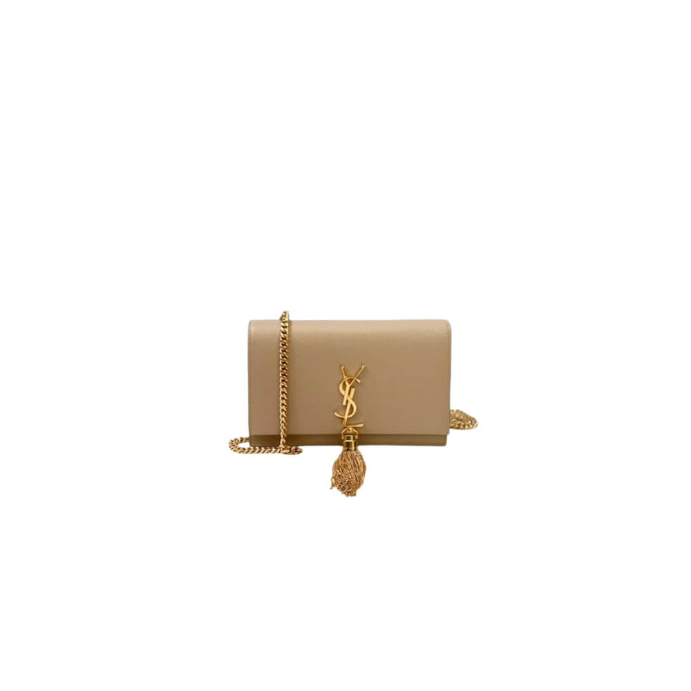 YSL kate small tassel in grained leather(HIGH-END GRADE)