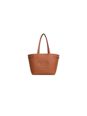 CELINE MEDIUM CABAS ANAIS CUIR TRIOMPHE IN GRAINED CALFSKIN