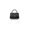 CHANEL LARGE FLAP BAG WITH TOP HANDLE(TAX-FREE GRADE)
