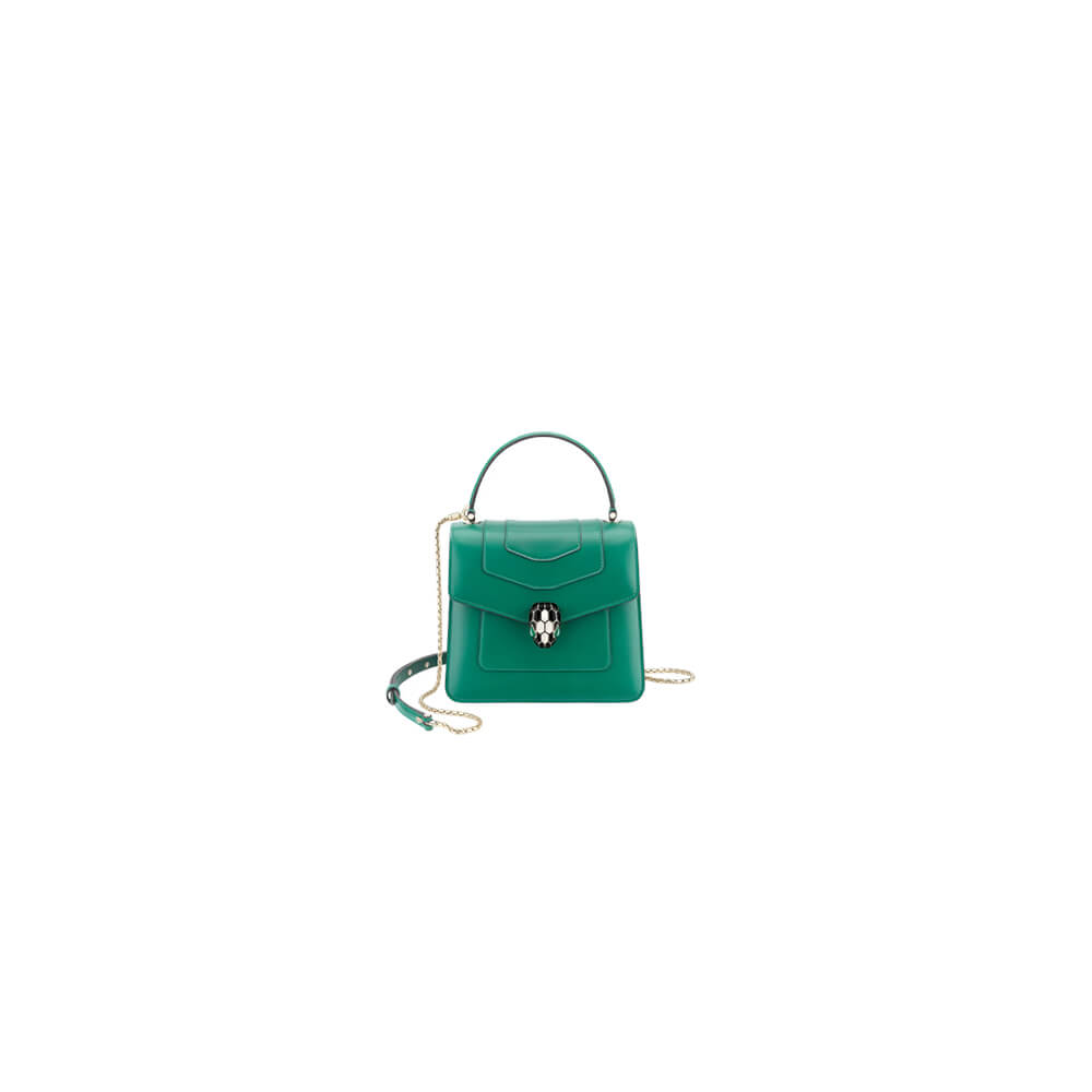 BVLGARI Small Serpenti Forever Top Handle(HIGH-END GRADE)