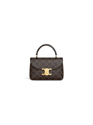 CELINE TEEN NINO BAG IN TRIOMPHE CANVAS