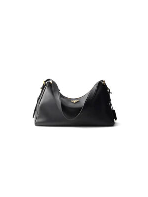 Prada Aimee large leather shoulder bag