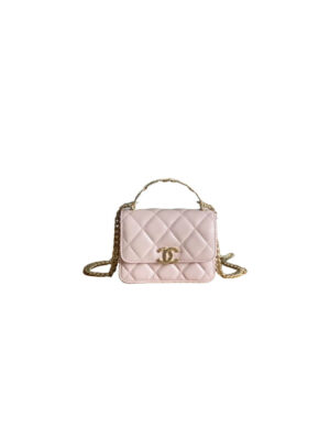 Chanel mini flap with top handle(HIGH-END GRADE)