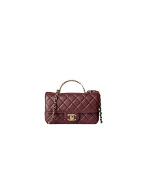 CHANEL Mini Flap Bag with Top Handle
