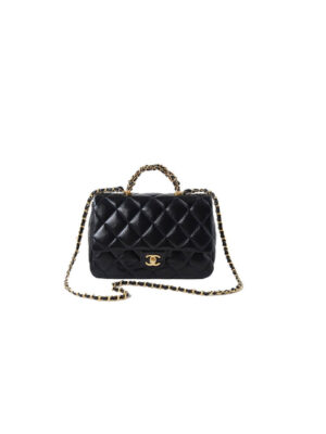 CHANEL Flap Bag with Top Handle