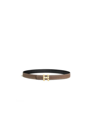 H Infini belt buckle & Reversible leather strap 24 mm