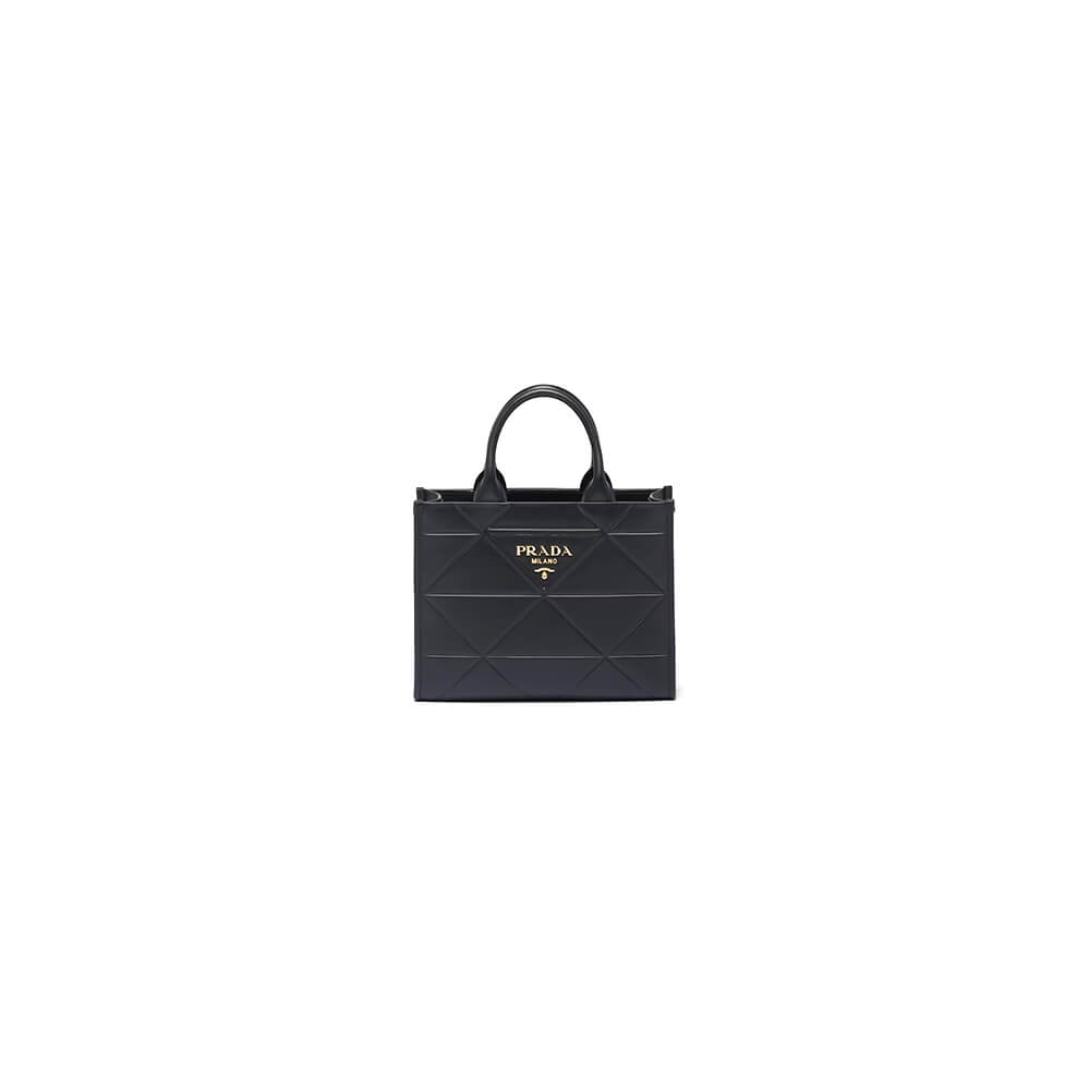 Prada Small leather Prada Symbole bag with topstitching