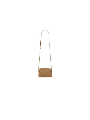 YSL Gaby zipped pouch in quilted lambskin