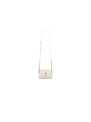 YSL Gaby zipped pouch in quilted lambskin