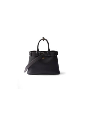 Prada Buckle small leather handbag with belt(high-end grade)