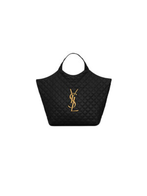YSL ICARE MAXI SHOPPING BAG IN QUILTED LAMBSKIN(HIGH-END GRADE)