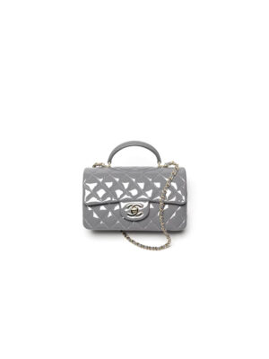 CHANEL Mini Classic Handbag With Top Handle