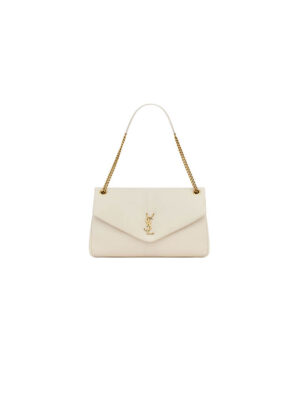 YSL Calypso large in grained lambskin