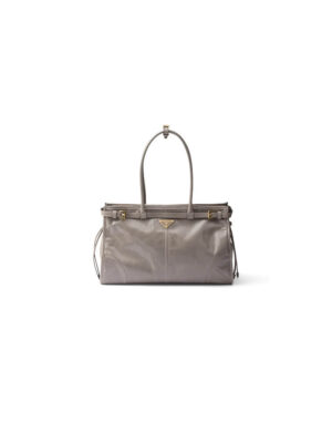 Prada Large leather handbag(high-end grade)