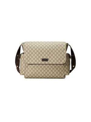 GUCCI GG Supreme Diaper Bag(HIGH-END GRADE)