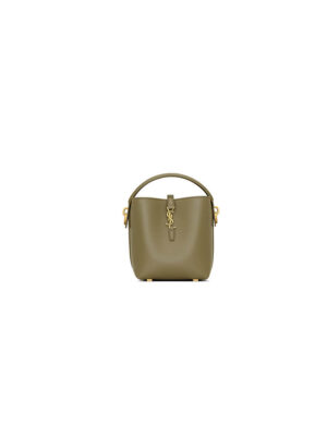 YSL LE 37 mini in shiny leather