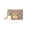 Padlock small berry shoulder bag