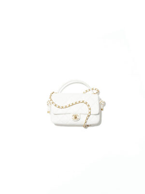 CHANEL Flap Bag with Top Handle(HIGH-END GRADE)