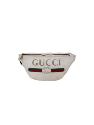 GG PRINT LEATHER BUMBAG