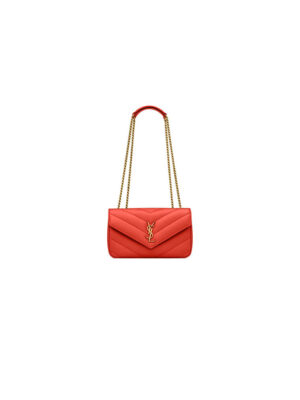 YSL LOULOU small in MATELASSE lambskin(HIGH-END GRADE)