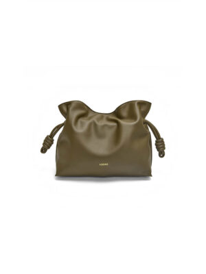 LOEWE Medium Flamenco clutch in nappa calfskin(HIGH-END GRADE)
