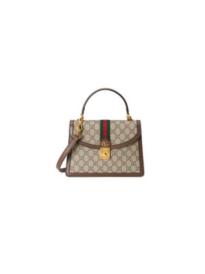 Gucci Ophidia medium top handle bag(HIGH-END GRADE)