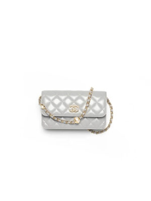 CHANEL Flap Phone Holder with Chain(HIGH-END GRADE)