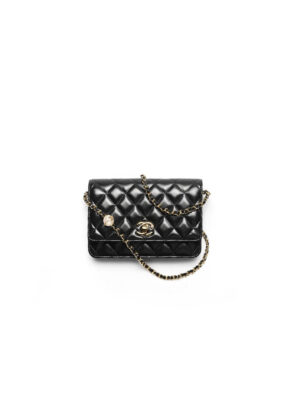 CHANEL Flap Phone Holder with Chain(HIGH-END GRADE)