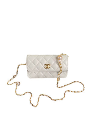 CHANEL Flap Phone Holder with Chain(HIGH-END GRADE)